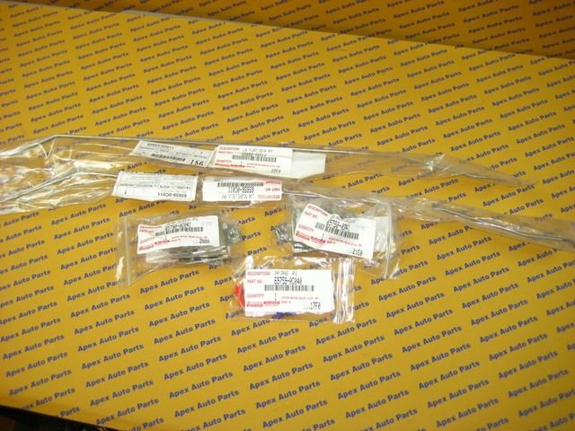 Toyota Tundra Tailgate Latches and Rods and Clips Kit OEM Genuine 2007