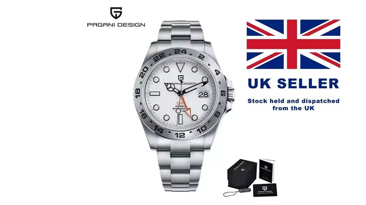 Steel Pagani Design Explorer 40mm Pagani Design Explorer II