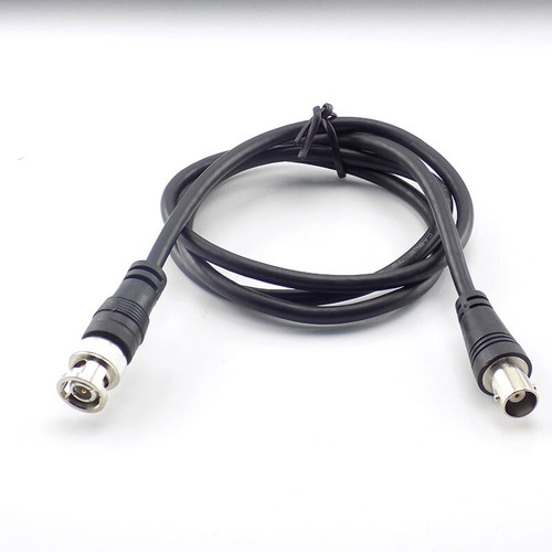 1M BNC Male To Female Extension Coaxial Cable Cords Connector Audio Video CCTV - Picture 5 of 9