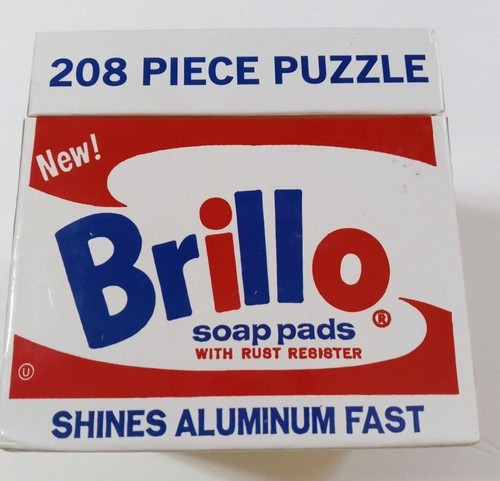 Andy Warhol Brillo Puzzle by Mudpuppy Press Staff New (other) Puzzle Unopened - Picture 10 of 10