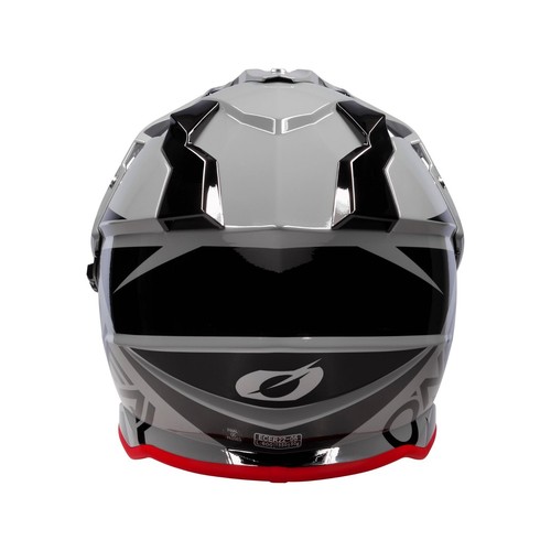 O'Neal Sierra R V.23 Dual Sport Adventure Helmet Grey/Black/Red XLarge - Picture 4 of 7