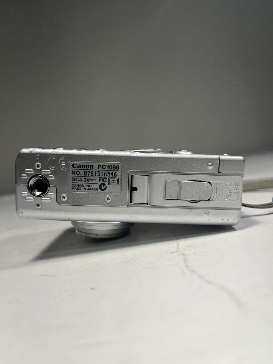Canon Ixus 430 4MP Digital Camera 3X Otical Zoom Silver Not Canon Ixus 430 4MP Digital Camera 3X Otical Zoom Silver Not