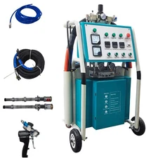 110V 1:1 Polyurethane Foam Spray Insulation Machine Coating Pneumatic 2~12kg/min