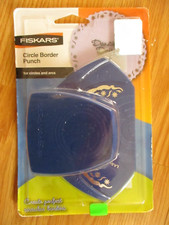 Fiskars Art Craft Circle Border Punch Create Circles And Arcs