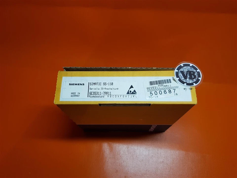 Siemens Simatic S5 - 110 Conexión ZG Serie Tipo: 6ES5311-7AA11 - Imagen 2 de 4