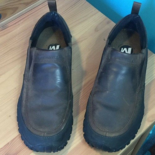 merrell men's shiver moc waterproof slip on