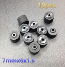 10pcs Boombox Tape Recorder Walkman 7mmx6.1x1.5 Pinch Roller for Cassette Decks