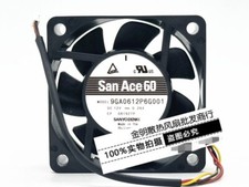 1 pcs Sanyo 6CM 9GA0612P6G001 12V 0.26A speed adjustable PWM DC cooling fan.