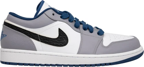 Jordan 1 Low Cement True Blue