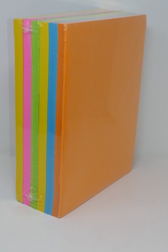 Wausau Astrobrights Papel de alta resistencia, 24 lb, 8,5 x 11 pulgadas, 5 colores surtido - Imagen 3 de 5