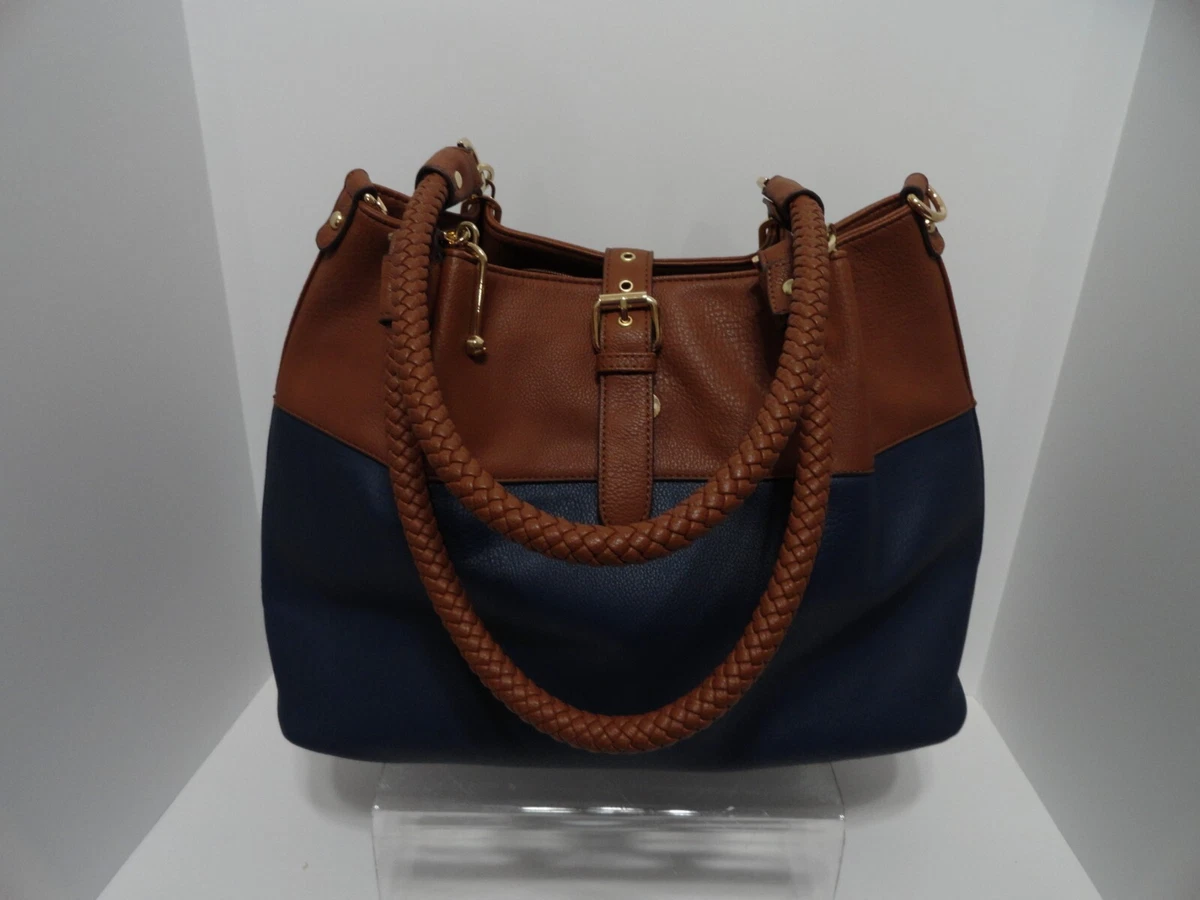 Black Rivet Purse Camel Blue eBay