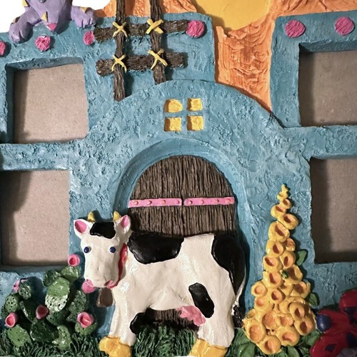 Marco de fotos de escritorio vintage 3D FIGI CASA SUROESTE para 4 fotos - Imagen 4 de 7