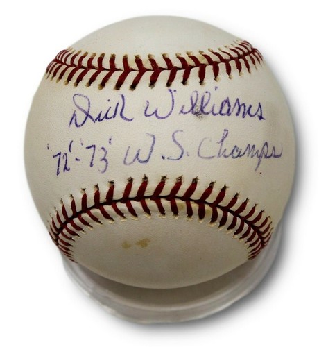 Dick Williams Signed OAL Baseball Autographed A's Red Sox PSA/DNA AG51154 b31 - 第 1/4 張圖片