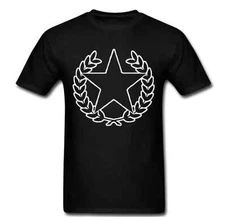 star circle vine anarchy government revolution graphic shirt t-shirt