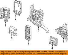 GM OEM 21-22 Blazer Electrical Fuse Relay-Module 13533490