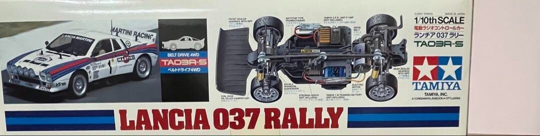 ホビーラジコン LANCIA 037 RALLY 58278 Tamiya RC 1/10 LANCIA 037 RALLY TA03R-S 58278 | eBay