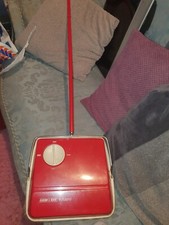 VINTAGE RETRO ? LOVELY RED  MANUAL CARPET  / FLOOR SWEEPER LEIFAEIT TOTARO