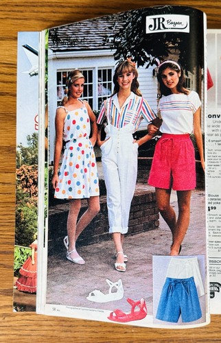 SEARS 1983 SUMMER CATALOG WOMEN VTG Swimsuit 1980s Clothing Fashion Feet Shoes - Picture 4 of 24