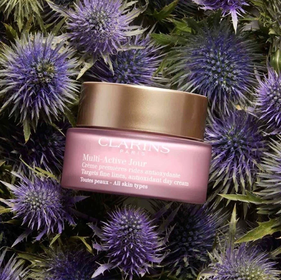 Clarins Multi-Active Jour Day Cream 50 ml pflanzlich für Frauen ab 30 jeden Haut - Bild 2 von 4