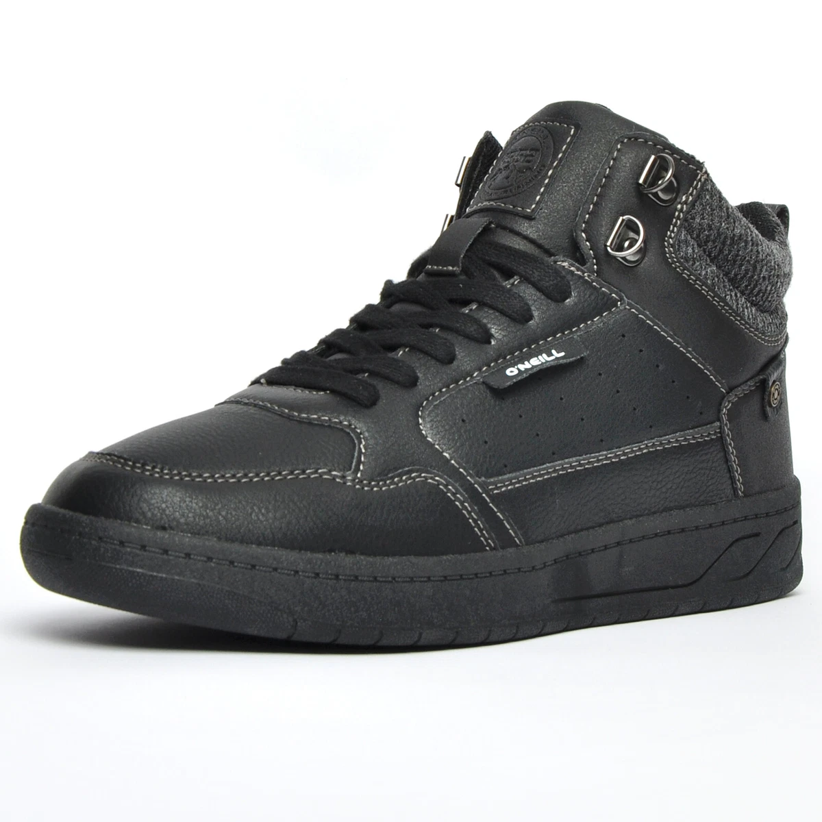 Mens black dress best sale trainers