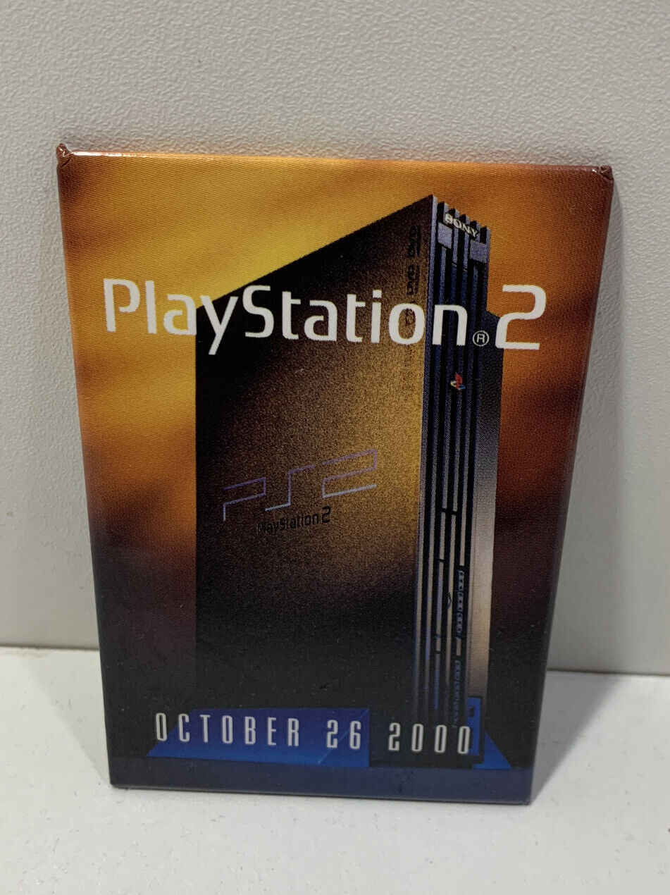 Playstation Date PS2 Promotional Button Back Promo | eBay