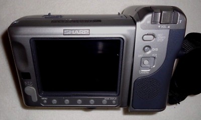 SHARP Viewcam Hi-Fi Monaural 8 DIS LCD VL-E750 Video