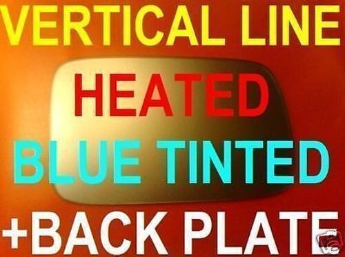 Spiegelglas Beheizt Für BMW 3er E46 - Blau Asphärisch Links/rechts