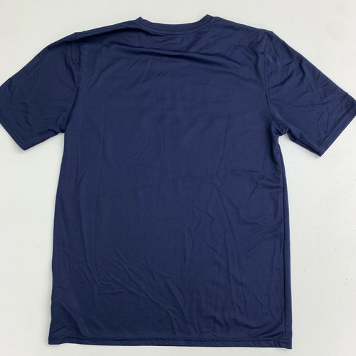 MLB Athletic Cleveland Indians Baseball T-Shirt Youth Boys XL Blue Short Sleeve - Picture 5 of 8