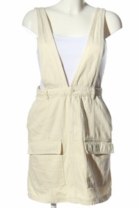 H\u0026M Gonna salopette bianco sporco stile casual Donna Taglia IT 42 Cotone |  eBay