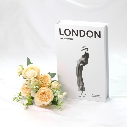 NEW Luxury Decoration Coffee Table Fashion Art Faux Book Storage Box - Picture 2 of 8