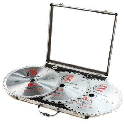 Holzmann KSB315SET HM Kreissägeblatt Set im Alukoffer