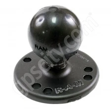 RAM Mount Aluminum 2.5" Diameter Round Base with 1.5" C-Ball RAM-202U