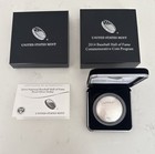 Rare 2014 P Mlb Baseball Hall of Fame Proof Silver Dollar Hof Coin Box + Coa