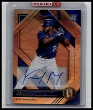 2021 Panini Chronicles #6 Keibert Ruiz Gold Standard Autographs