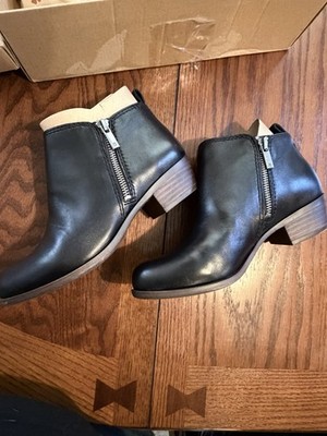 Lucky Brand Basel Black 6 W Black Bootie/boots