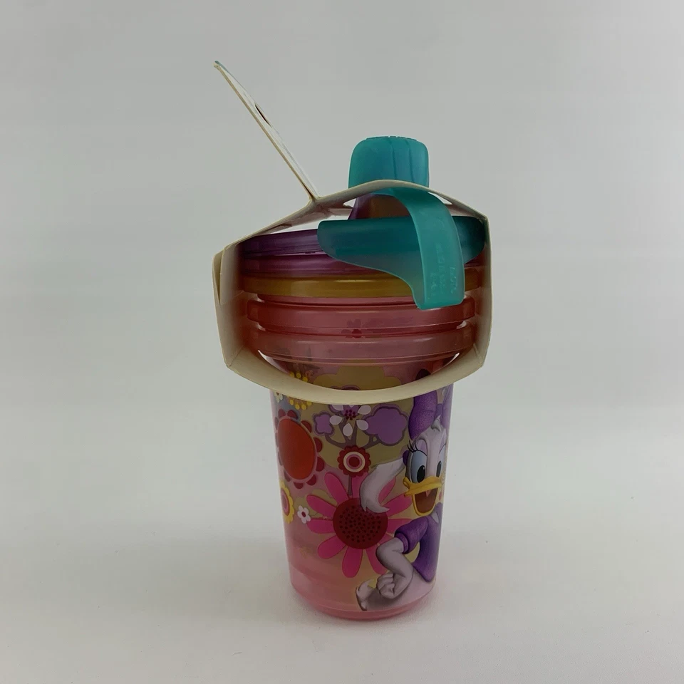 Disney Take & Toss Travel Sippy Cups Minnie Mouse Doc McStuffins Sofia - Image 4 of 4