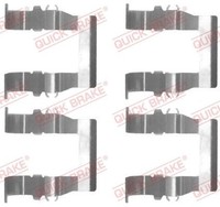 Quick Brake ZubehöRsatz, Scheibenbremsbelag 109-1194 FüR CitroËN Mitsubishi