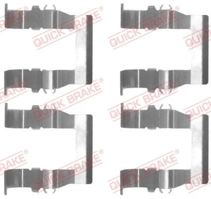 Quick Brake ZubehöRsatz, Scheibenbremsbelag 109-1194 FüR CitroËN Mitsubishi-image