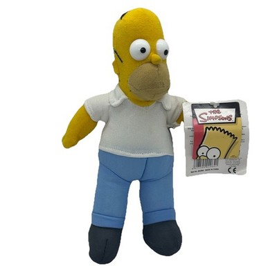 Homer Simpson Plüsch Kuscheltier Stofftier - ca. 25cm - 2007 - guter Zustand 