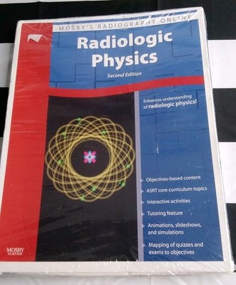 Mosby's Radiography Online Radiologic Physics Second Edition NEW SEALED 