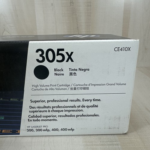HP 305X (CE410X) High Yield Black LaserJet Toner Cartridge – OEM - Picture 2 of 5