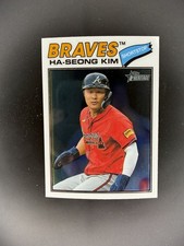 Topps Heritage chrome Ha-Seong Kim #125 Atlanta Braves 2026