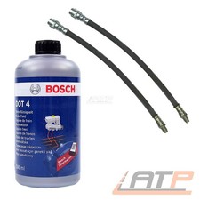 2x BREMSSCHLAUCH HINTEN+500ml BREMSFLÜSSIGKEIT DOT-4 FÜR MERCEDES SL R129 2x BREMSSCHLAUCH HINTEN+500ml BREMSFLÜSSIGKEIT DOT-4 FÜR MERCEDES SL R129