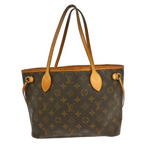 Deal01 LOUIS VUITTON MONOGRAM NEVERFULL PM TOTE HANDBAG M40155 VI2121 YQ05887