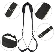 Bondage Thigh Restraint Sling Legs Open Binding Blindfold for Couples Game BDSM