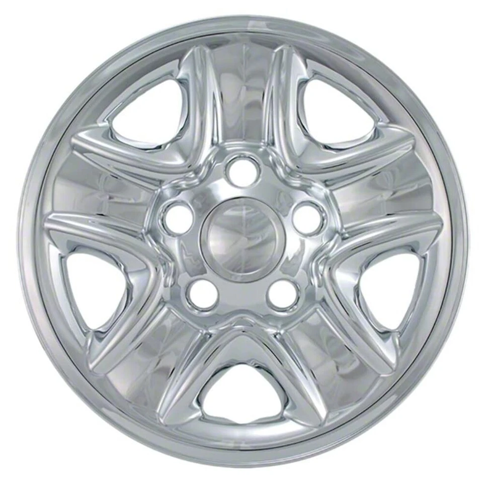 Set of 4 Chrome 18 inch Impostor Wheel Skins for 07-21 Toyota Tundra Rim Covers Foto 4 de 4