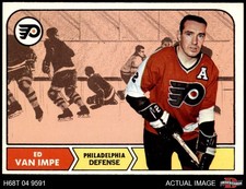 1968 Topps #91 Ed Van Impe Flyers 6 - EX/MT