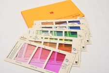 Kodak R-25 color viewing filter kit in pouch, clean, complete