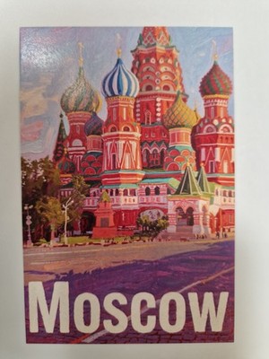 111. Souvenir Postcards 10X15cm Moscow Russia Decoration Travel Moscow 