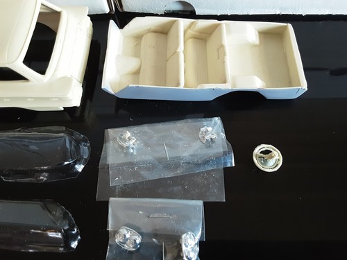 R&R VACUUM CRAFT 1958 PONTIAC 4 DR STATION WAGON RESIN MODEL CAR TRANSKIT - Bild 3 von 7